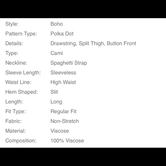 Boho Button Up V Neck Tie Polka Dot Dress NAVY BLUE - Picture 12 of 12